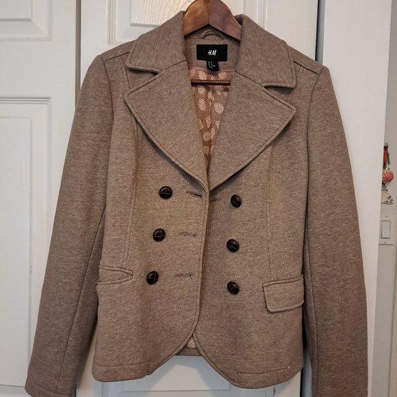 H&M Jackets & Blazers - H&M soft jacket/blazer size 10